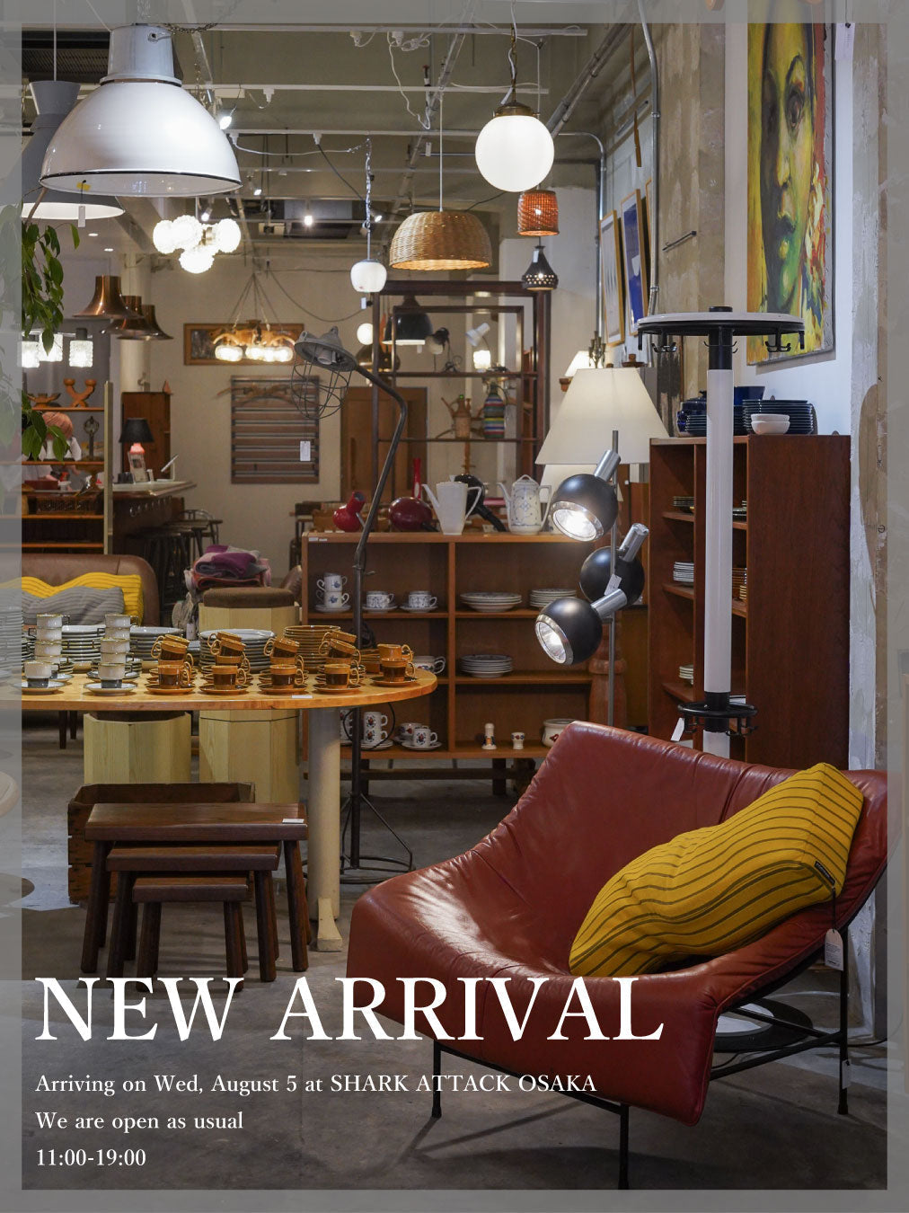 【SHARK ATTACK OSAKA】NEW ARRIVALS