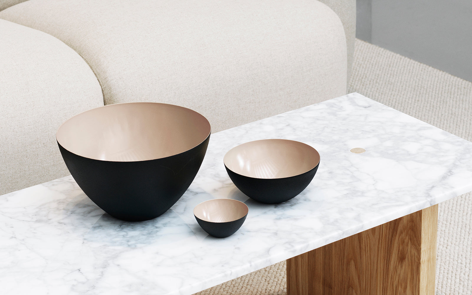 Normann Copenhagen<br>Krenit Bowl Ø 16 - 60 cl Sand<br>reload店 - ヴィンテージ SHARK ATTACK