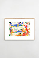 the poster club<br>TPC209 Un Dia en el Parque 40×30<br>大阪店 - ヴィンテージ SHARK ATTACK