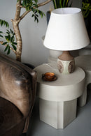 HOOK<br>Fiber concrete Side Table - 3 hold×1(大阪在庫分) nkmr - ヴィンテージ SHARK ATTACK