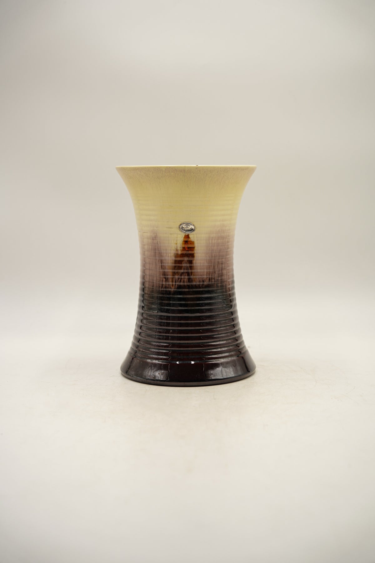 Üebelacker Keramik セラミック フラワーベース<br>ヴィンテージ<br>cerote antiques - ヴィンテージ SHARK ATTACK