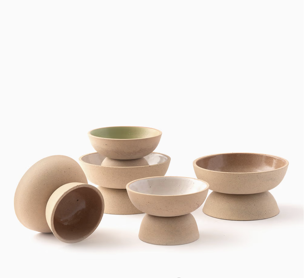 ONE KILN CERAMICS<br>FOOD BOWL / S OF-C - ヴィンテージ SHARK ATTACK