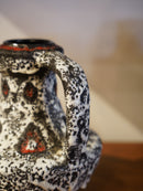 Fat Lava 106/25 <br> セラミックフラワーベース <br> West Germany <br> ceroteantiques - ヴィンテージ SHARK ATTACK