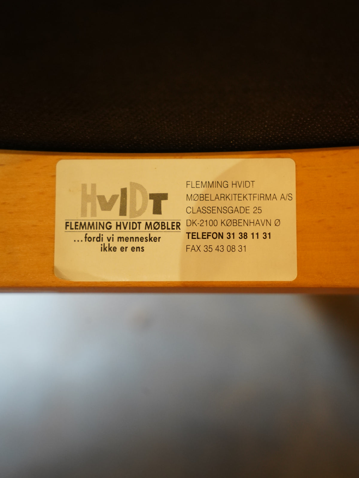 FLEMMING HVIDT MØBLER - ダイニングチェア - Denmark