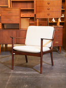 P. Jeppesen , Ole Wanscher <br>"PJ112" ファブリック イージーチェア <br>1960's-1970's , Denmark <br>cerote antiques HOLD HGK 6/16迄