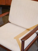 P. Jeppesen , Ole Wanscher <br>"PJ112" ファブリック イージーチェア <br>1960's-1970's , Denmark <br>cerote antiques HOLD HGK 6/16迄