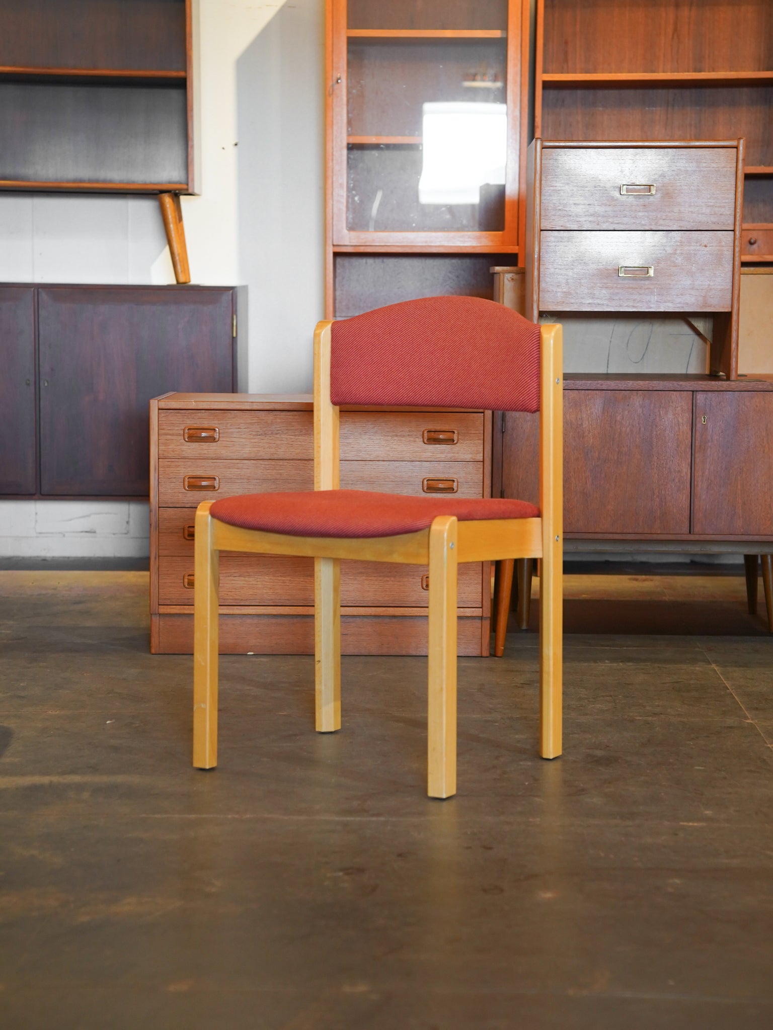 Kinnarps - ファブリック ダイニングチェア - 1991 , Sweden - cerote antiques