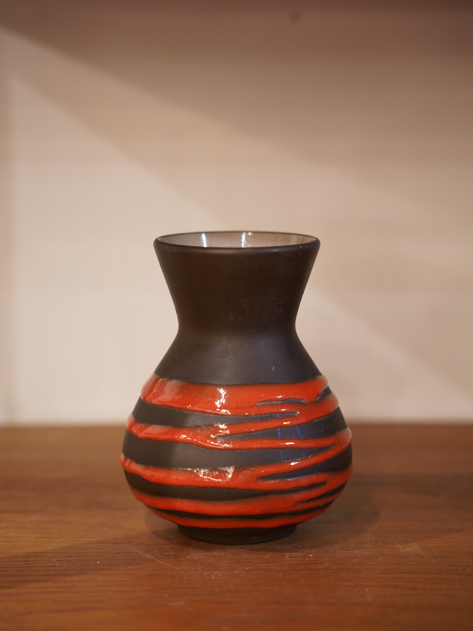 Steuler Keramik - Fat Lava - セラミック フラワーベース - West Germany - cerote antiques