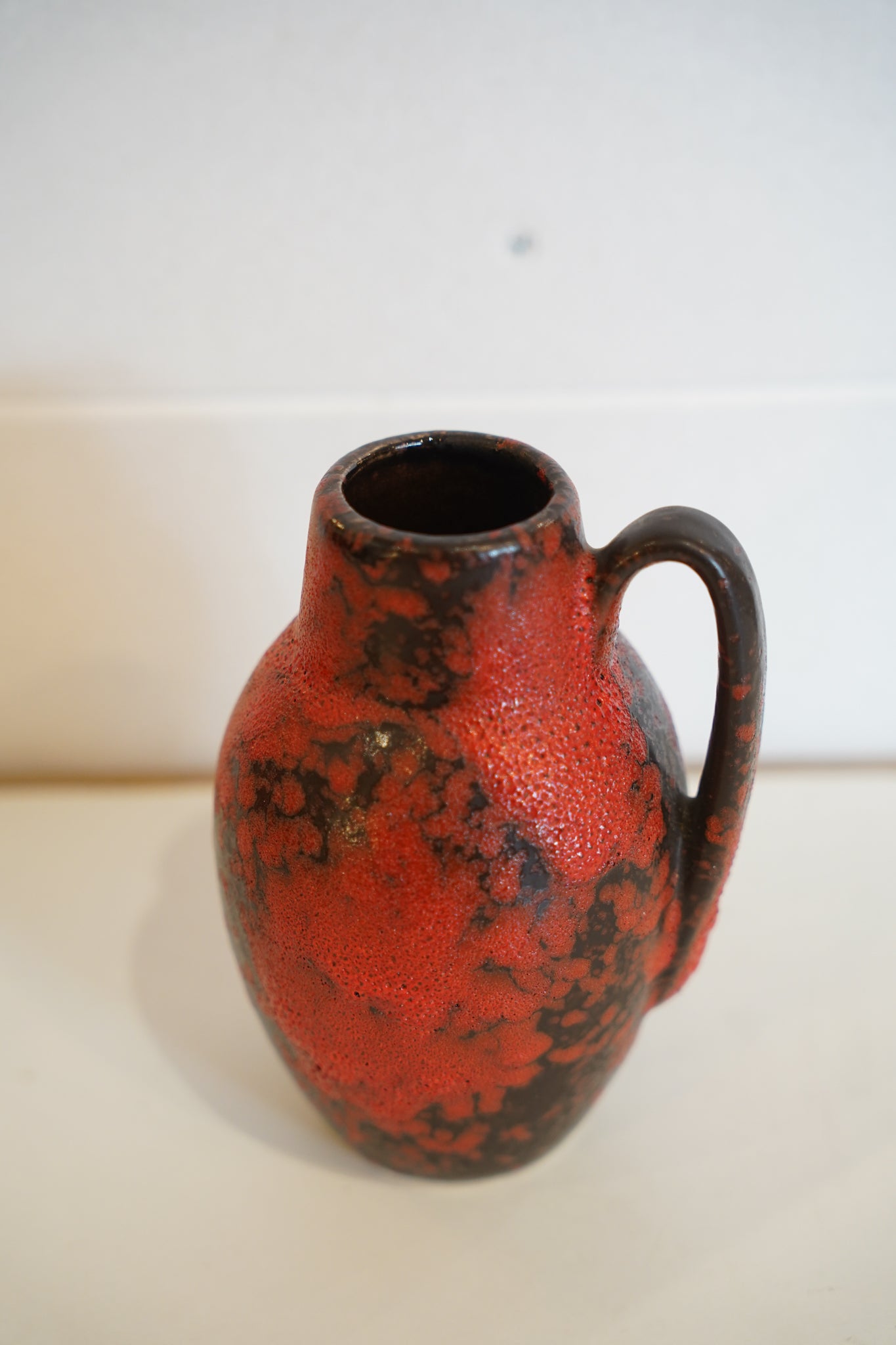 Scheurich 414-16 - Fat Lava - セラミックフラワーベース - West Germany - cerote antiques