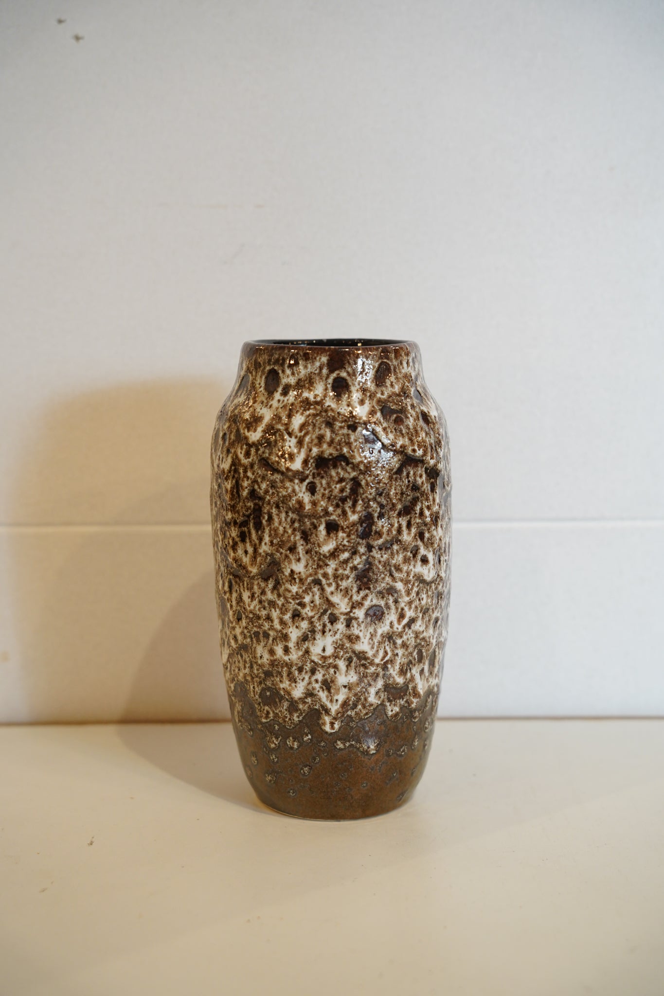 Fat Lava 242-22 - セラミックフラワーベース - West Germany - cerote antiques