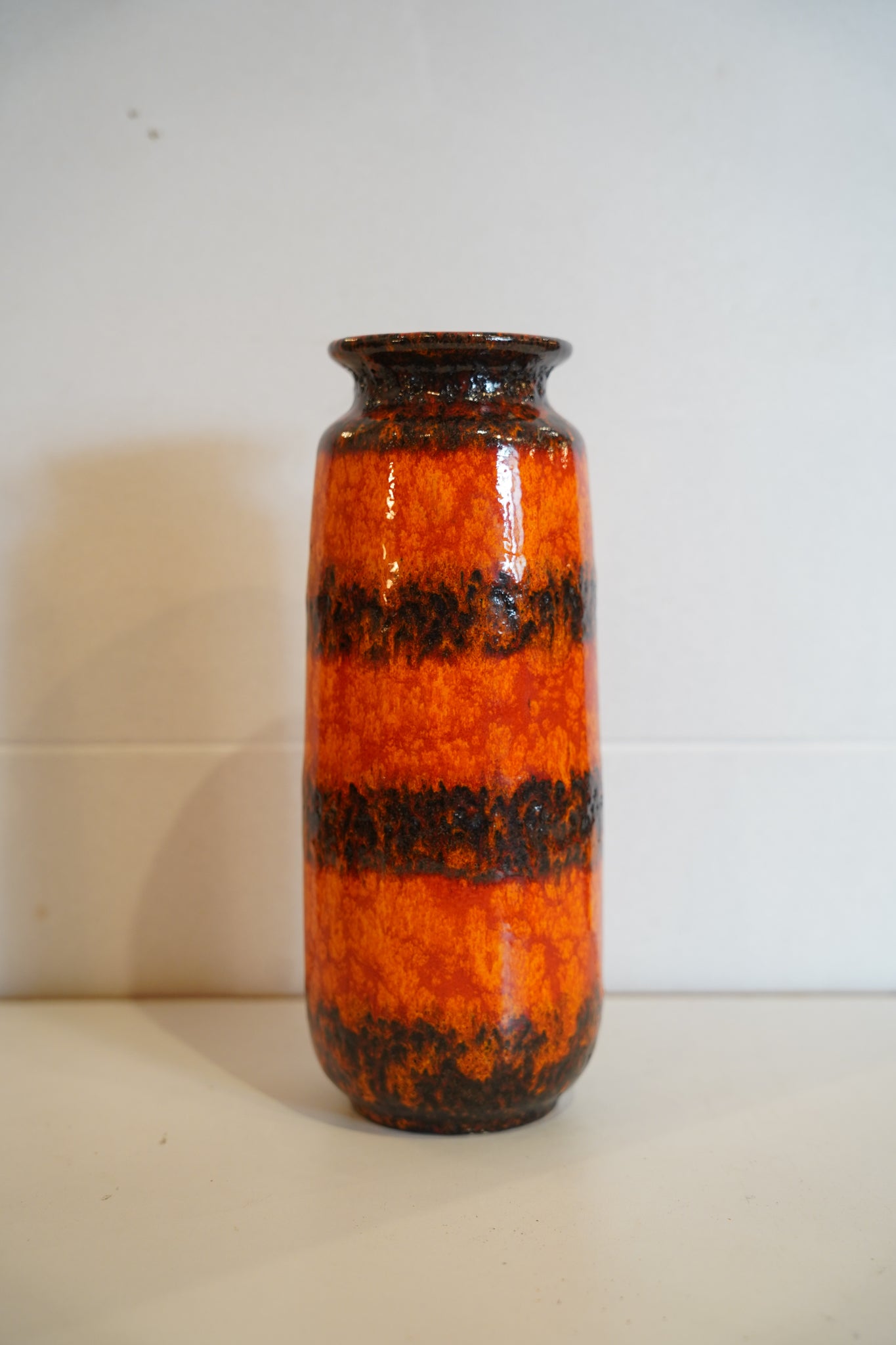 Scheurich - Fat Lava セラミックフラワーベース - 1960's-1970's , West Germany - cerote antiques