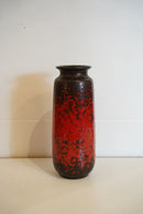 Scheurich 206-27<br>Fat Lava<br> セラミックフラワーベース <br> West Germany<br>大和店