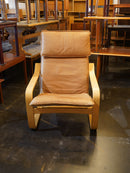 Ikea, Noboru Nakamura<br> "Poäng"レザーラウンジチェア<br>1970's Sweden <br> 大和店