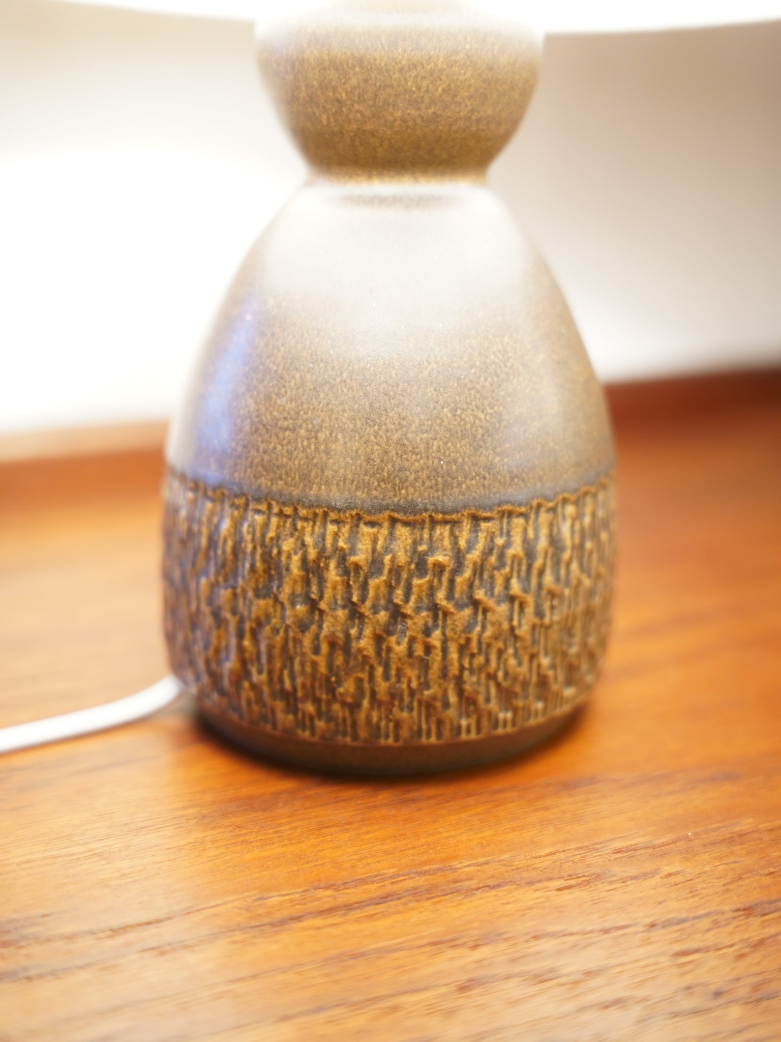 Henry Brandi - セラミック テーブルランプ - 1960's , Sweden - cerote antiques