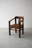 ウッドアームチェア <br>cerote antiques