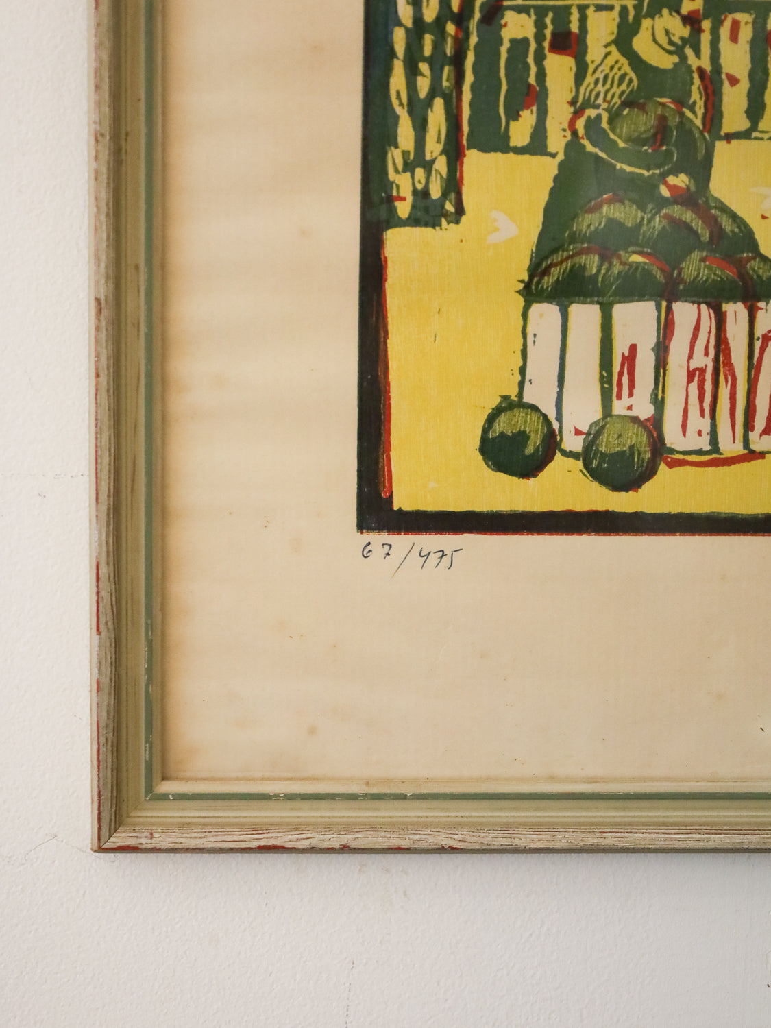 Yngve Berg - Sweden , 1966's - "Marknadsmotiv" ウォールアート