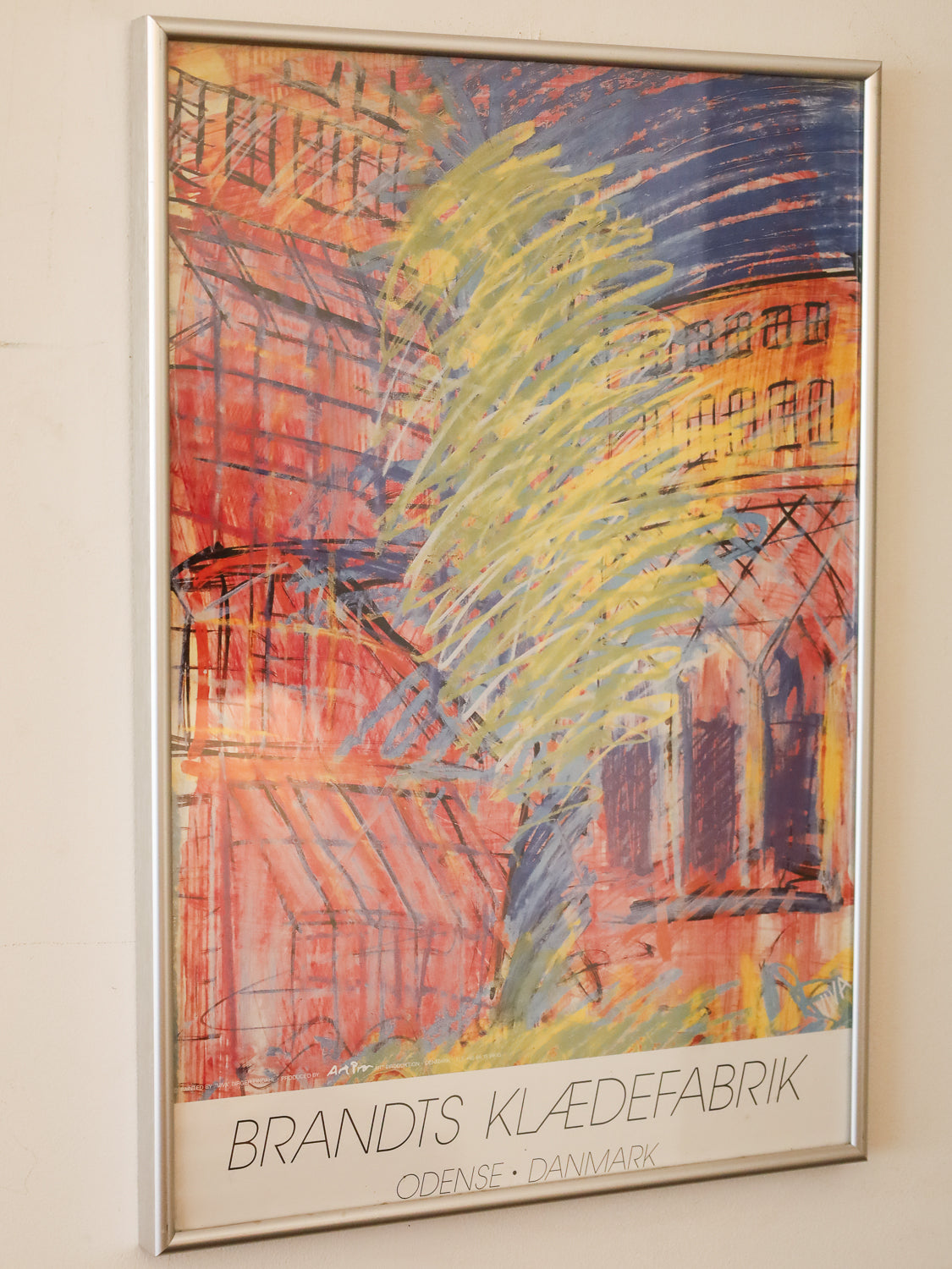 Birger Lindahl - Denmark , 1990's - "Brandts Klædefabrik" ウォールアート