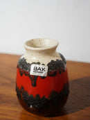 Bay Keramik 70-12 <br> Fat Lava <br>セラミック フラワーベース <br>1960's-1970's , West Germany <br>大阪店