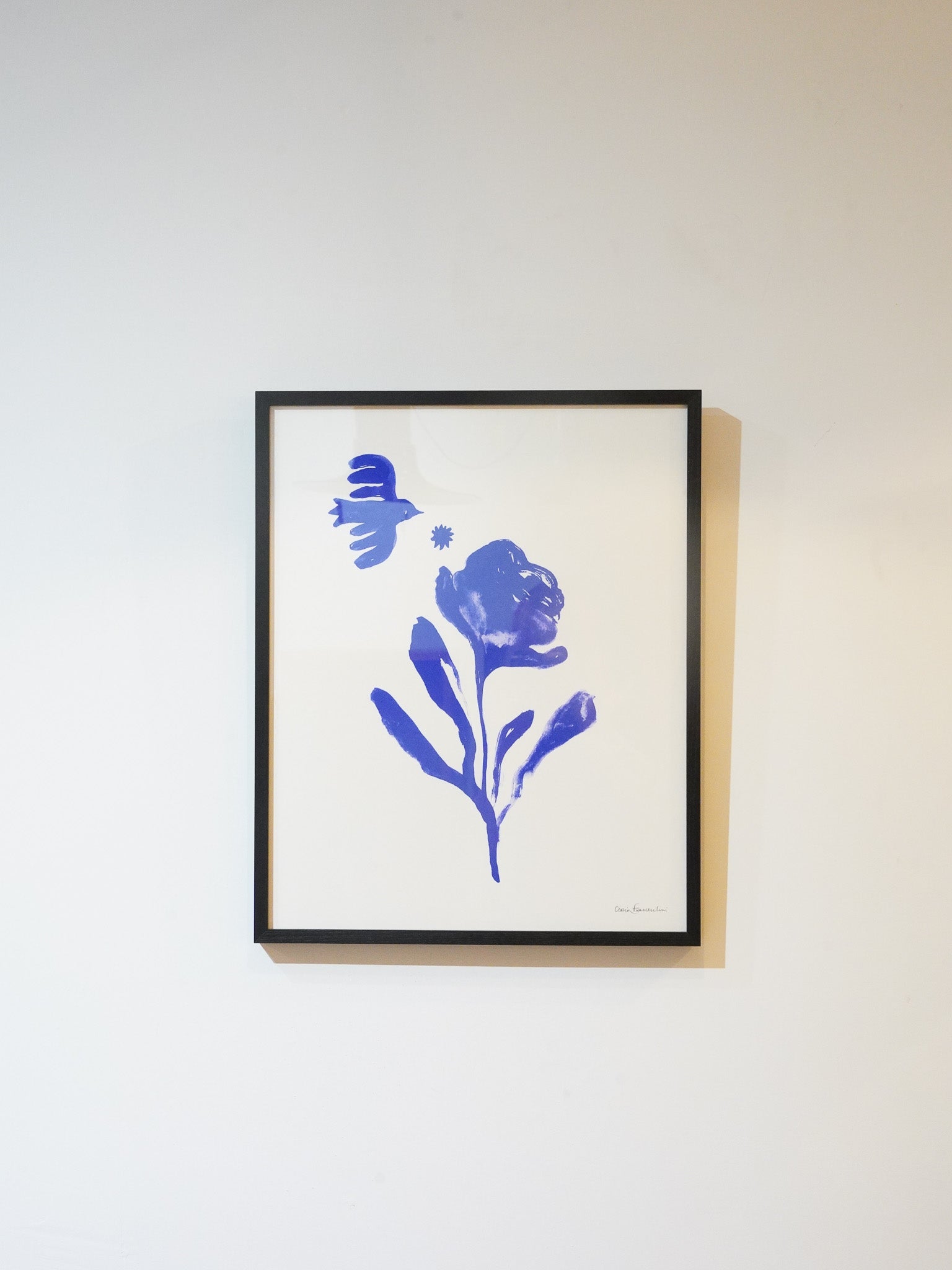 The poster club , Cinzia Franceschini - "Newborn Rose" 40×50 - Denmark -大阪店
