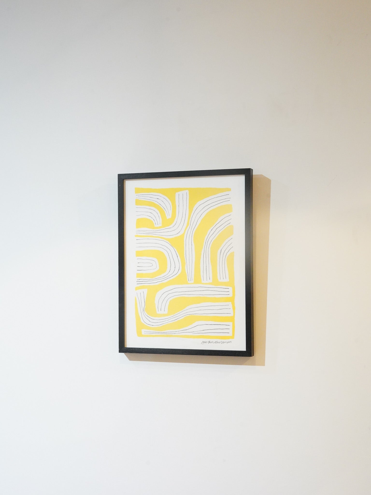 The poster club , Leise Dich Abrahamsen - "Sunny Intentions" 30×40 - Denmark -大阪店