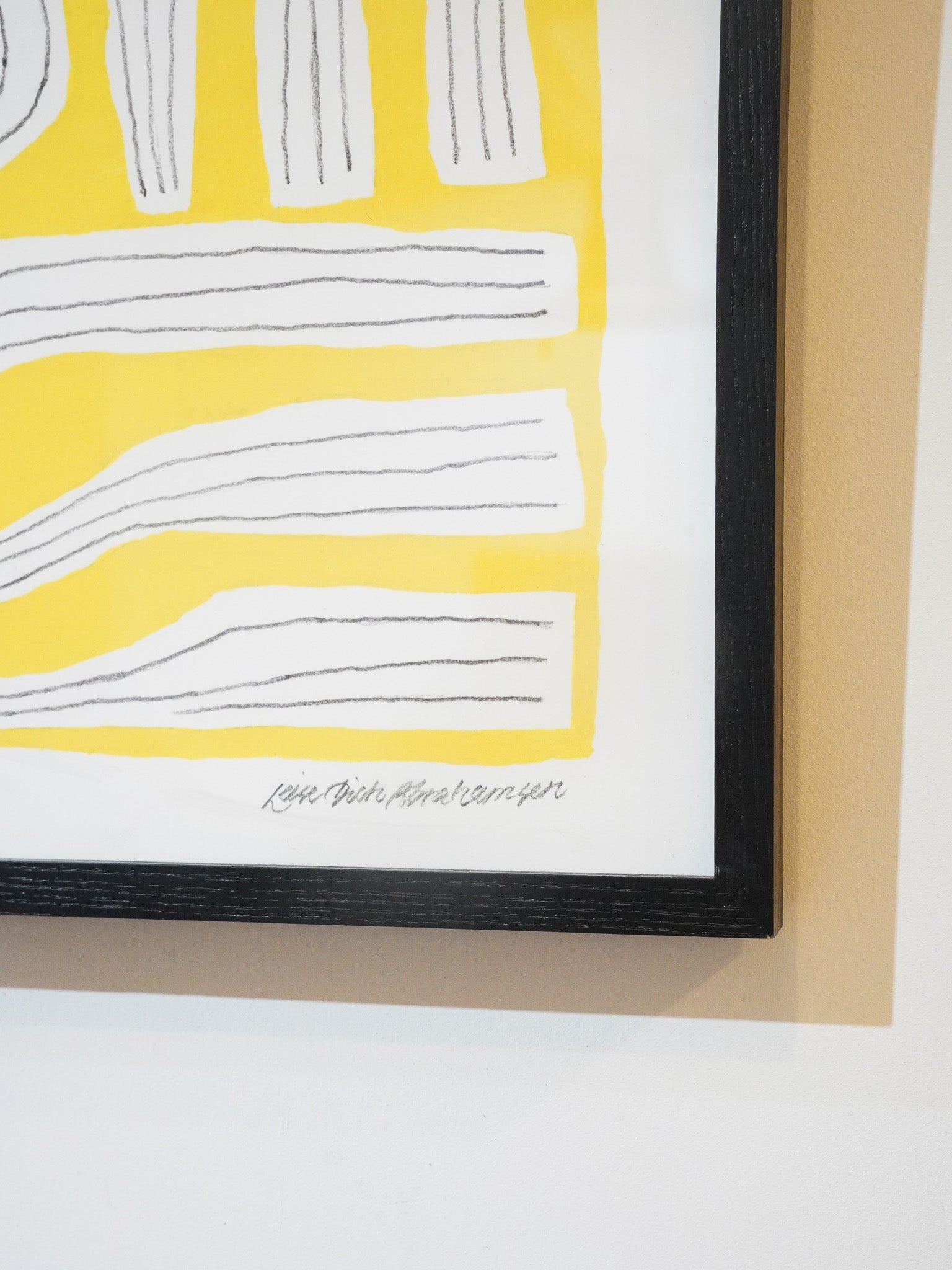 The poster club , Leise Dich Abrahamsen - "Sunny Intentions" 30×40 - Denmark -大阪店