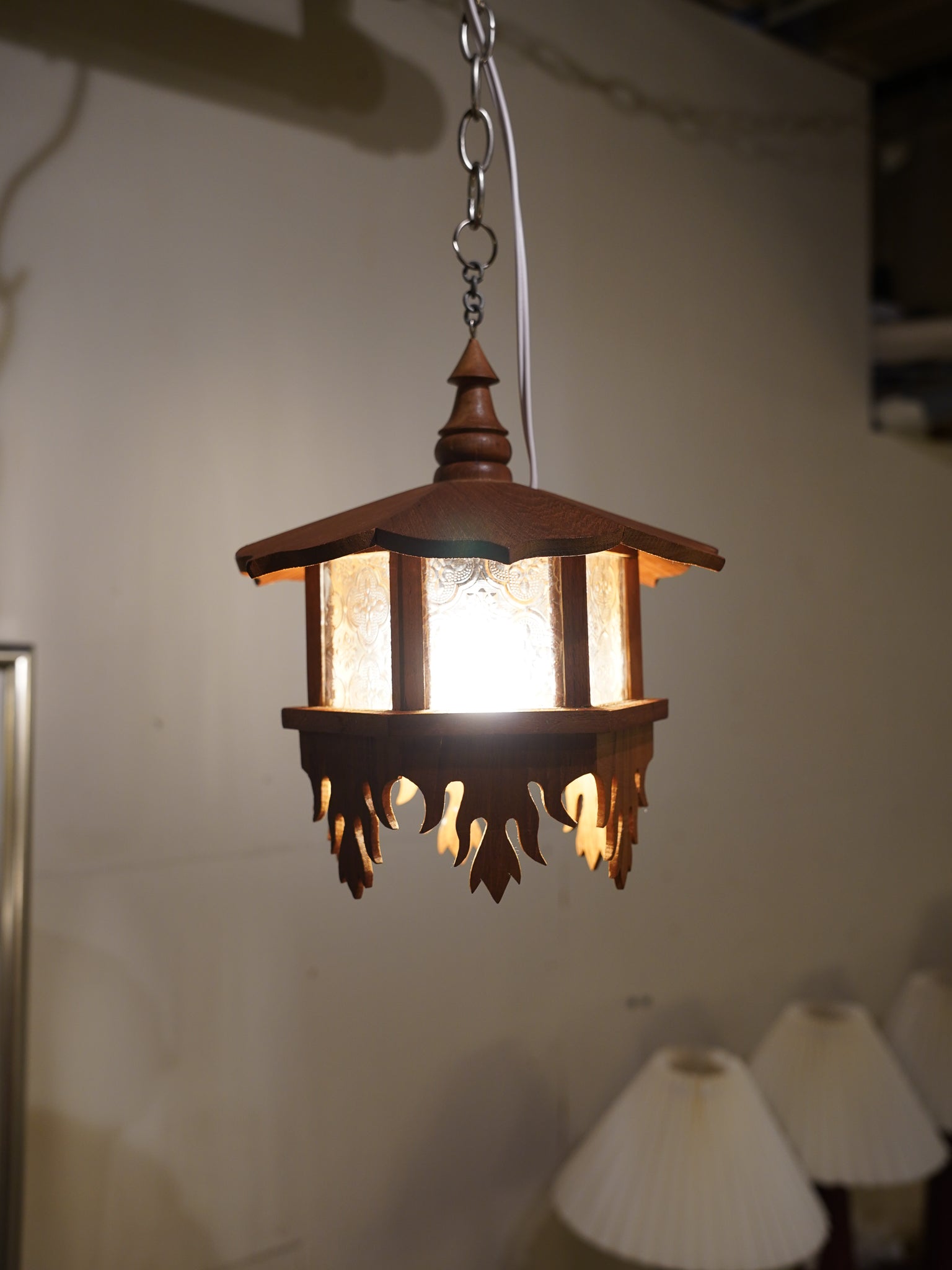 ガラス ペンダントランプ <br>大阪店・大和店 - ヴィンテージ SHARK ATTACK