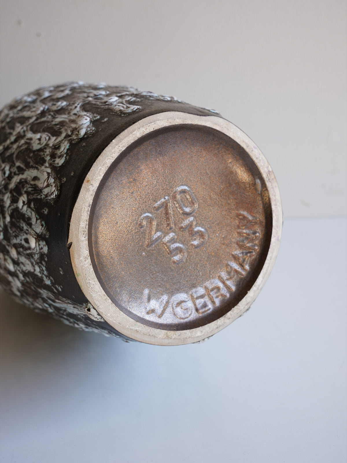 Scheurich 270/53 - Fat Lava - セラミック フラワーベース - 1960's-1970's , West Germany