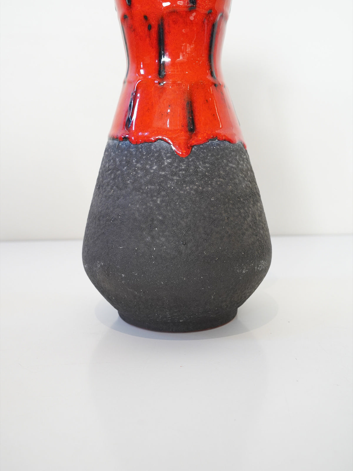 Carstens Tönnieshof , Luxus , 1218/29 - Fat Lava - セラミック フラワーベース - 1960's , West Germany