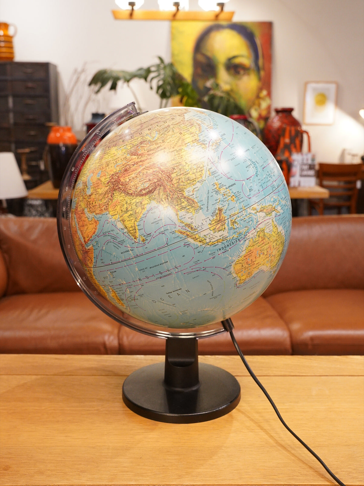 Scan-Globe - グローブランプ/地球儀 - 1970's-1980's , Denmark
