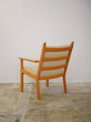 GETAMA , Hans J. Wegner - "GE284" ラウンジチェア - 1988 , Denmark - 大阪店
