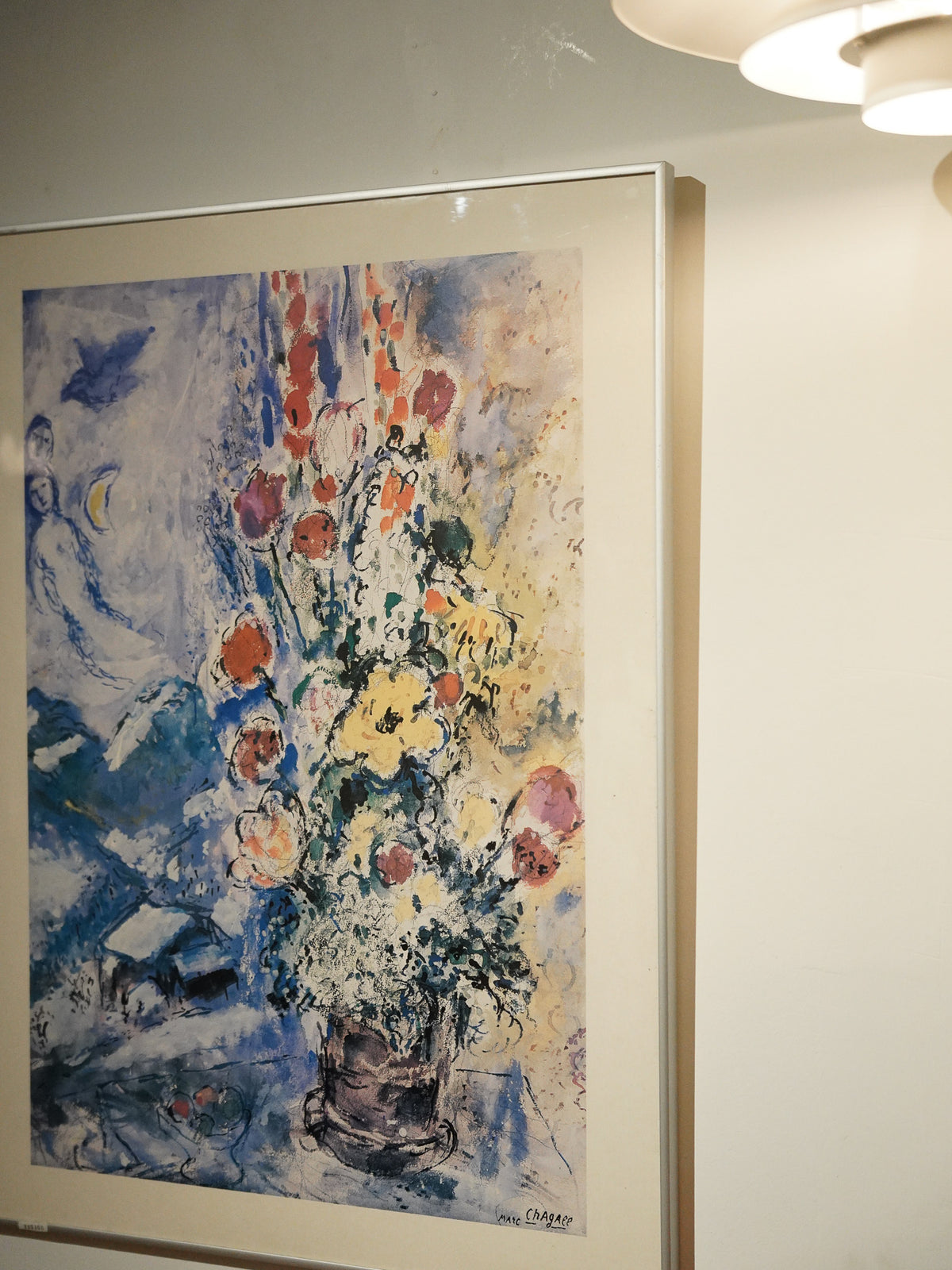 Marc Chagall - ''Fleurs de Gestaad'' ウォールアート - 1960's-1970's , France
