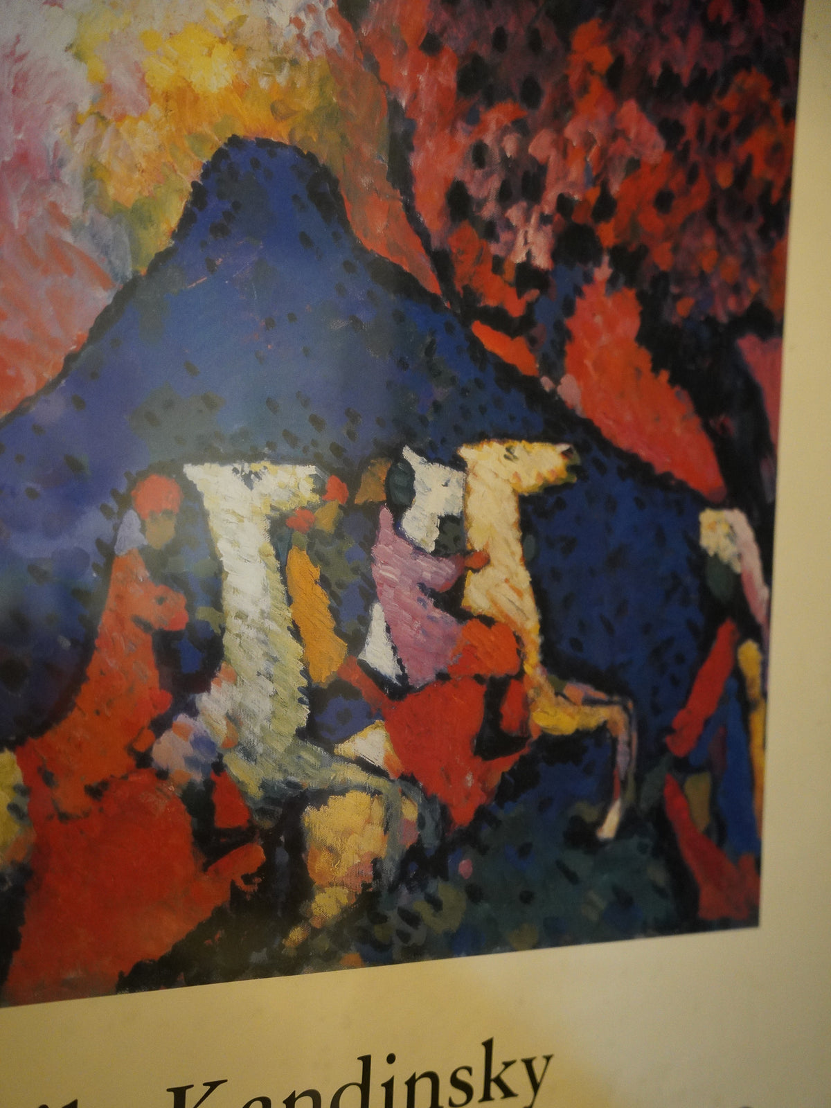 Vasily Kandinsky - ''Mountains'' ウォールアート - 1909