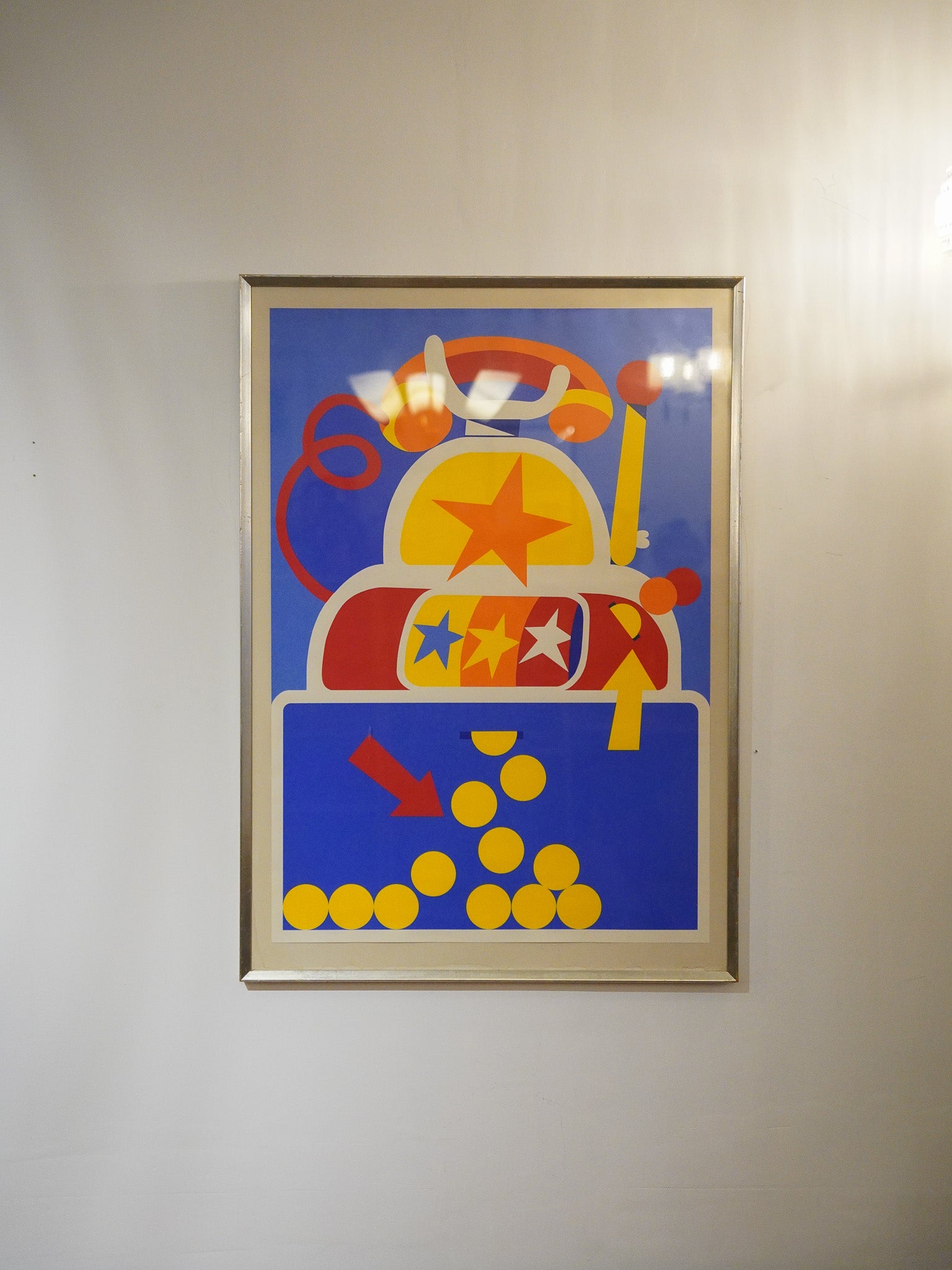 Per Arnoldi - "KTAS Telephone Design"  ウォールアート - 1981 , Denmark - 大阪店