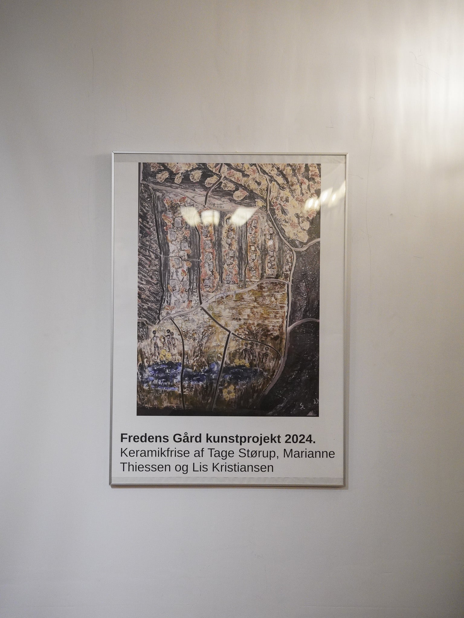 Tage Størup , Marianne Thiessen , Lis Kristiansen - ウォールアート - 2024 Denmark - 大阪店