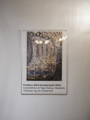 Tage Størup , Marianne Thiessen , Lis Kristiansen - ウォールアート - 2024 Denmark - 大阪店