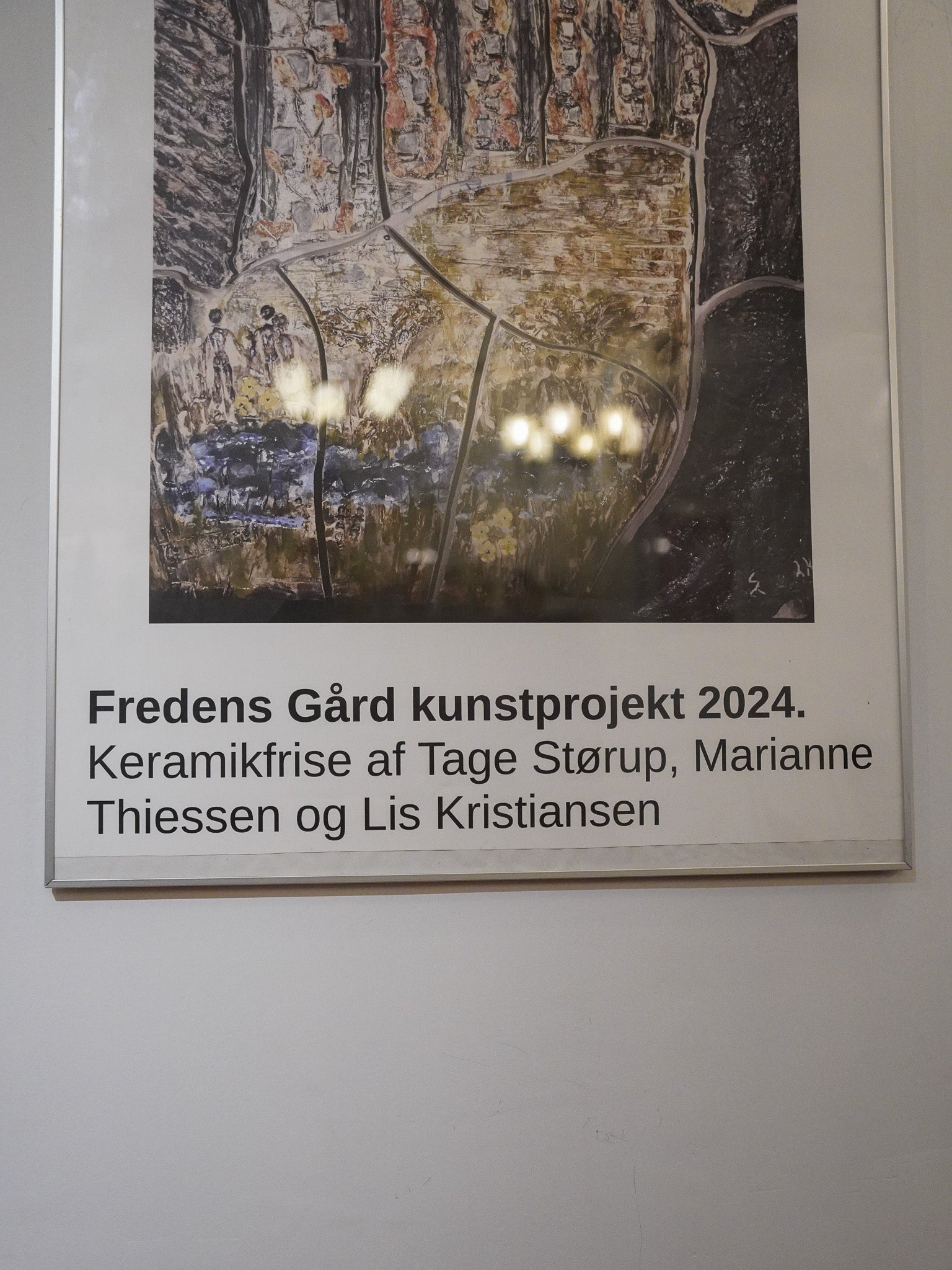 Tage Størup , Marianne Thiessen , Lis Kristiansen - ウォールアート - 2024 Denmark - 大阪店