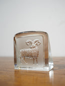 Nybro Glasbruk , Paul Isling <br> ガラスオブジェ <br> Sweden <br> 大阪店