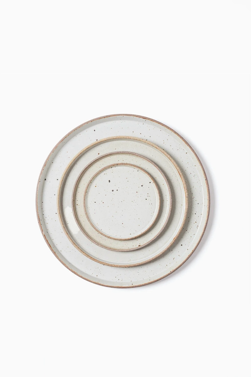 ONE KILN CERAMICS<br>FLAT PLATE L / RF-W <br>reload店 - ヴィンテージ SHARK ATTACK