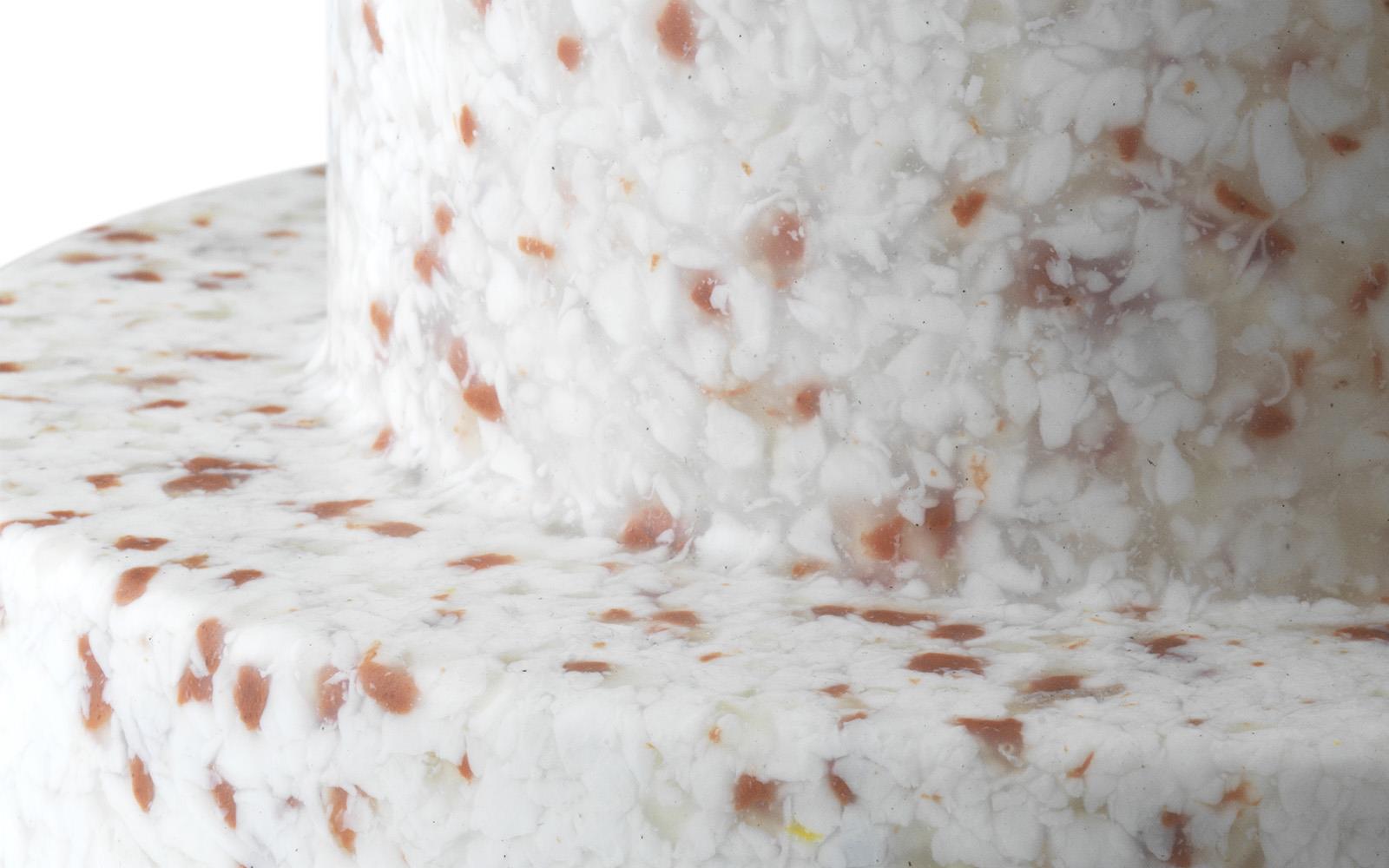 Normann Copenhagen<br>Bit Stool White,brown <br>大阪店 - ヴィンテージ SHARK ATTACK