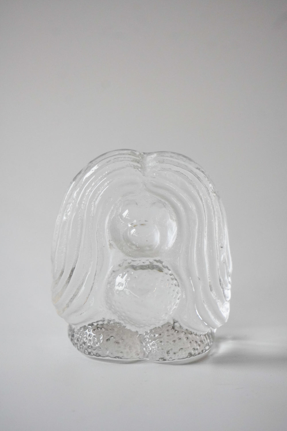No.1-2 Bergdala Glasbruk社<br>ガラス オブジェ (M) <br>1960's , Sweden<br> bob's box - ヴィンテージ SHARK ATTACK