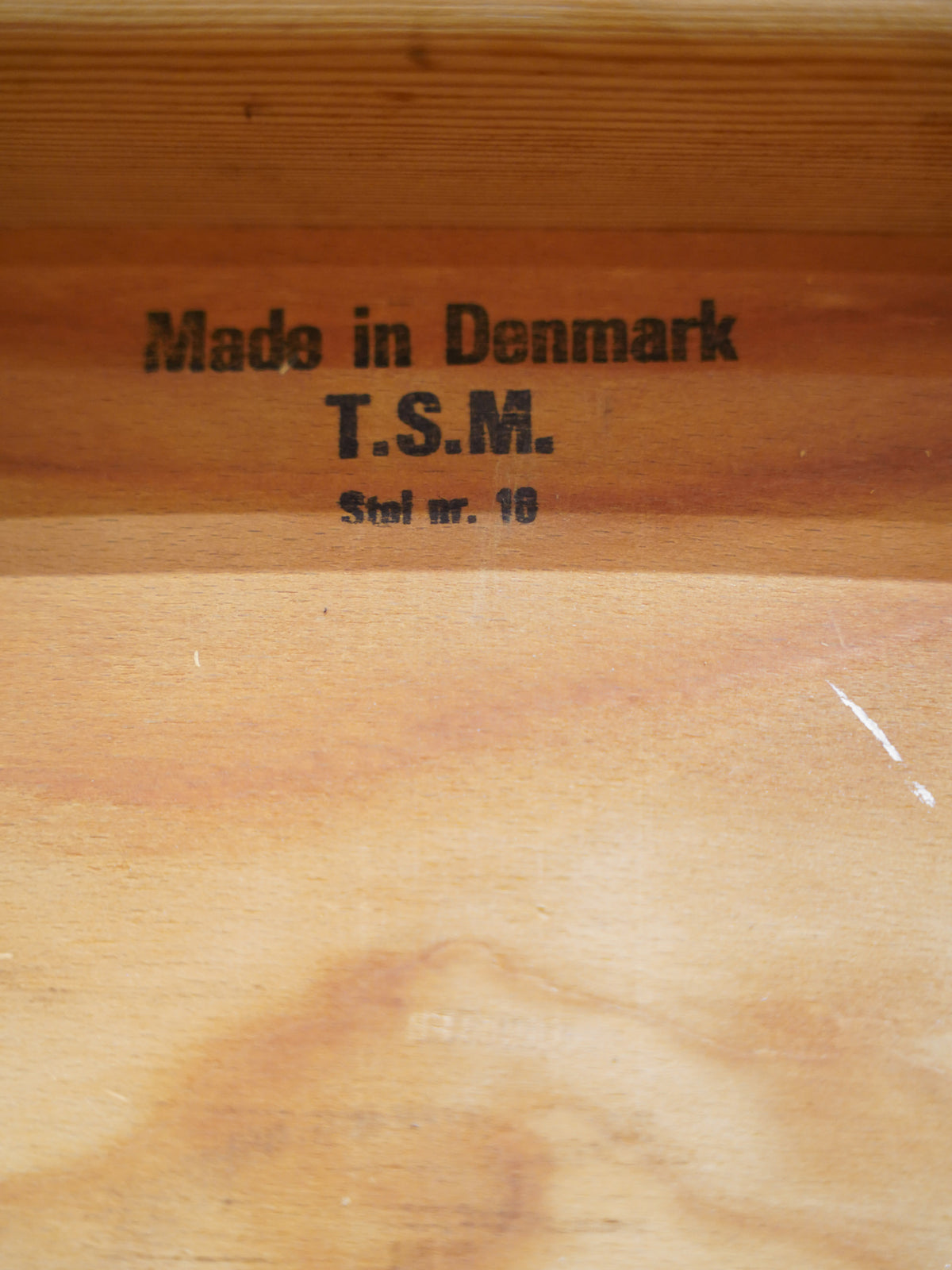 Thorsø Stole- og Møbelfabrik - Denmark , 1960-70s - "model no. 10" ダイニングチェア