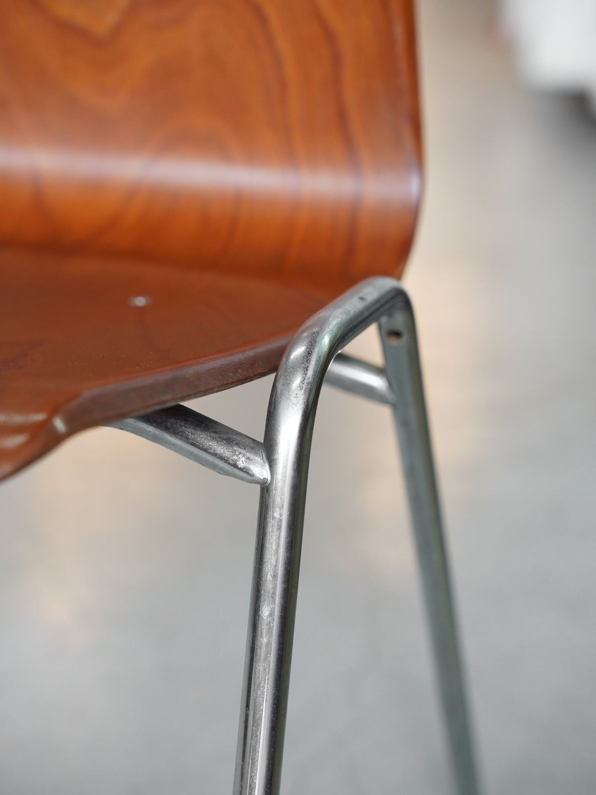 GALVANITAS - "Thur-Op-Seat" スタッキングチェア - 1960’s , Netherlands