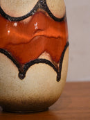 Scheurich 484-27 <br>Fat Lava  <br>セラミック フラワーベース <br>West Germany <br>bob's box