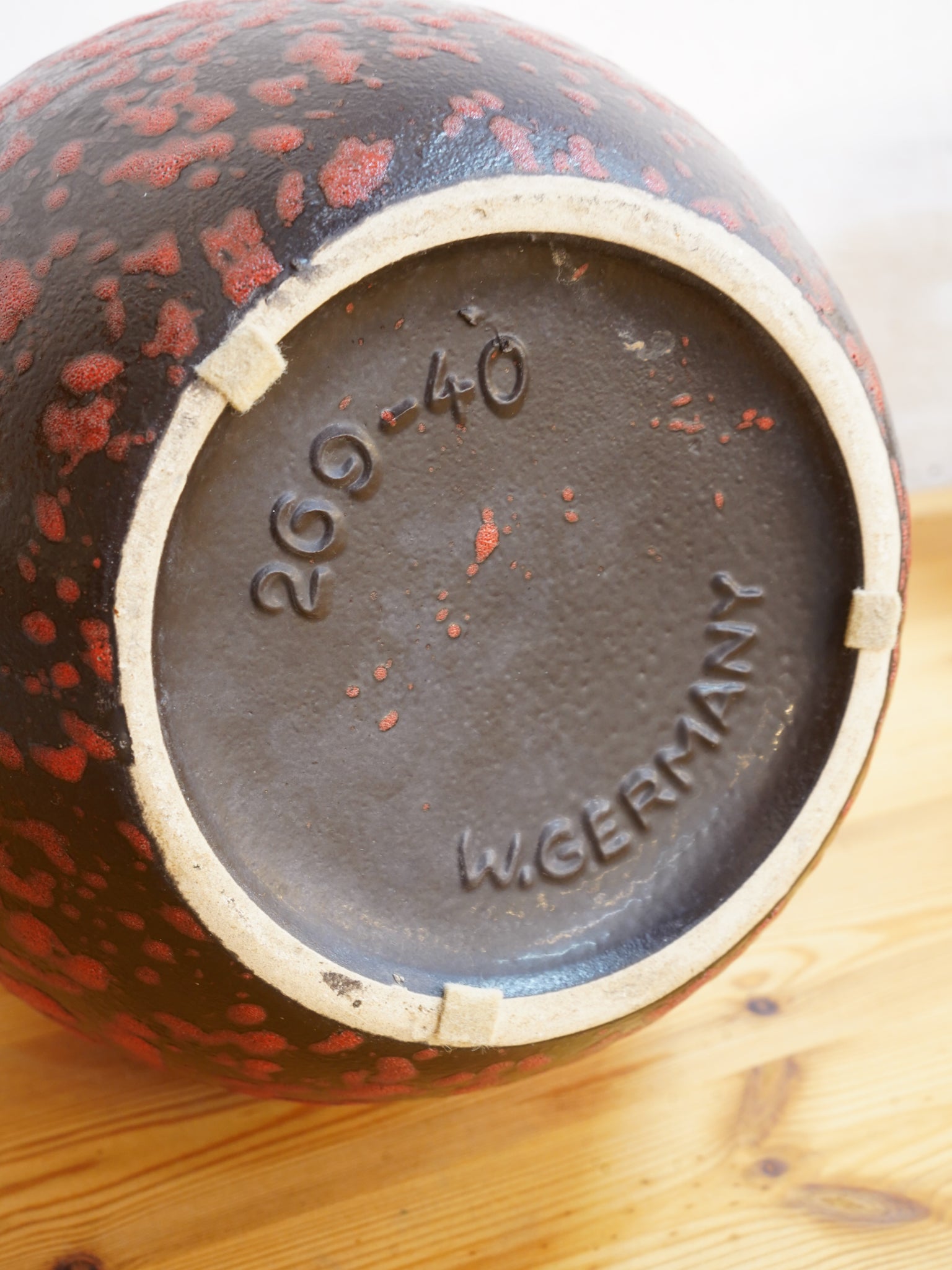 Scheurich 269-40 "Wien" - セラミックフラワーベース - 1960-70's West Germany - 大和店