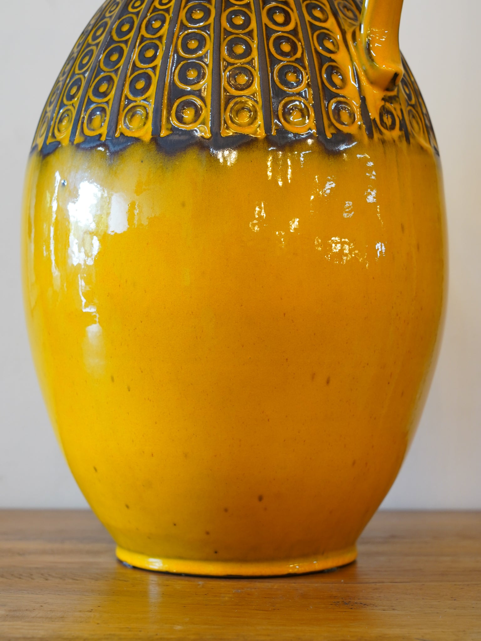 Ceramano - Fat Lava - "Sunset" セラミック フラワーベース - 1960's-1970's , West Germany - cerote antiques