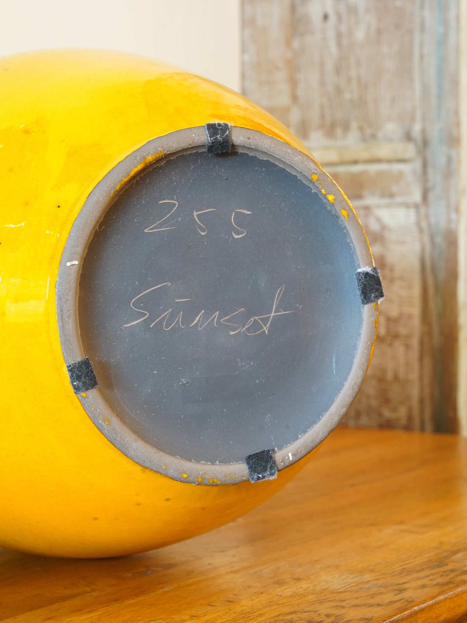 Ceramano - Fat Lava - "Sunset" セラミック フラワーベース - 1960's-1970's , West Germany - cerote antiques