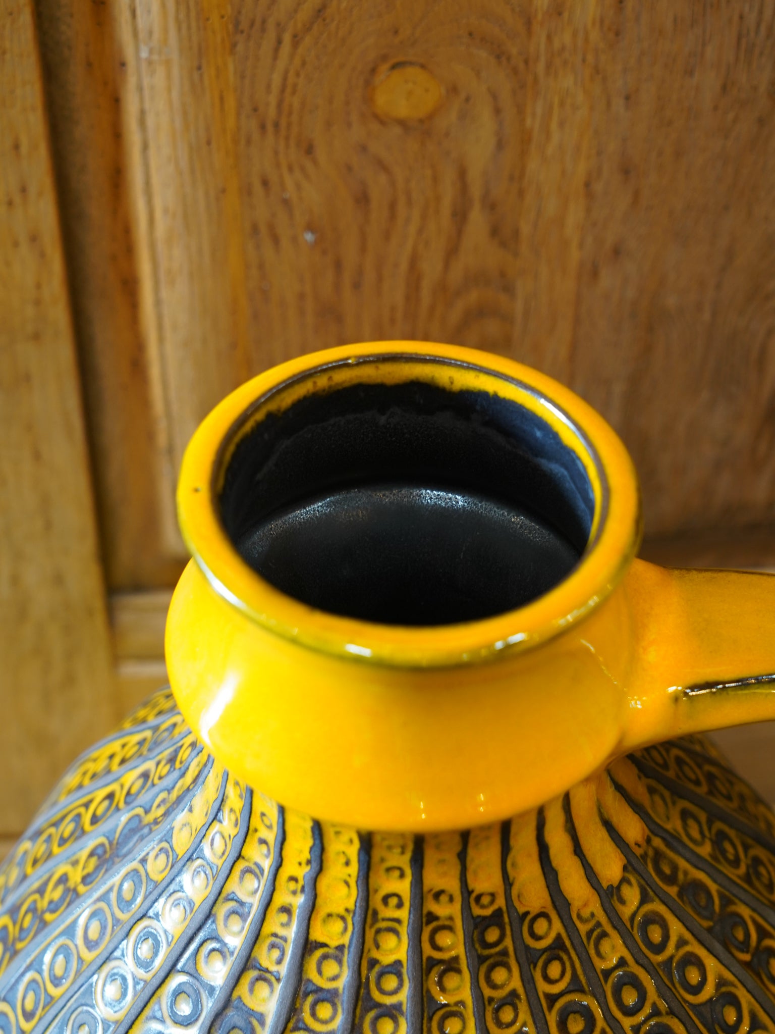 Ceramano - Fat Lava - "Sunset" セラミック フラワーベース - 1960's-1970's , West Germany - cerote antiques