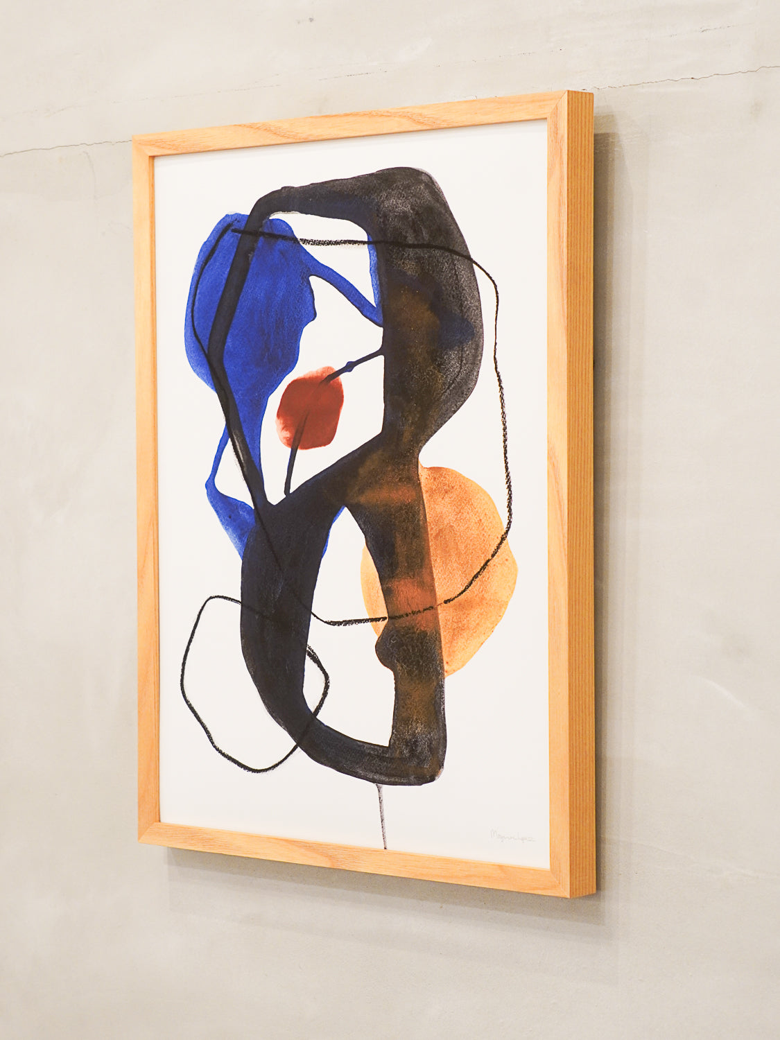 The Poster Club ”Berit Mogensen Lopez" - 「Link」30x40 - Denmark - bob's box