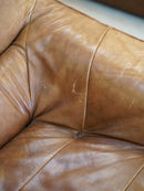 Maison Regain <br>レザー 2シーターソファ <br>1960's , France <br>cerote antiques
