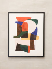 The Poster Club "Berit Mogensen Lopez" - 「Building Blocks」40x50 - Denmark - bob's box